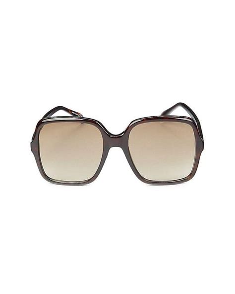 givenchy female sunglasses gold|Givenchy 55mm oversized sunglasses.